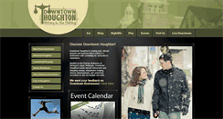 Desktop Screenshot of downtownhoughton.com